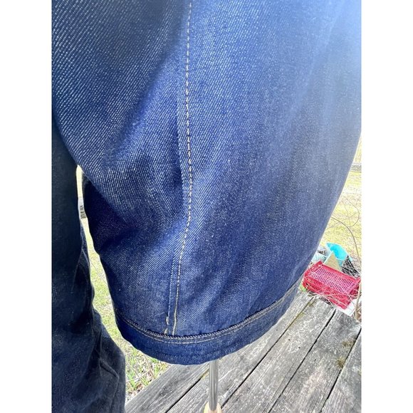 Raritan Denim Jacket with Sherpa Lining Mens 38 - Picture 10 of 16